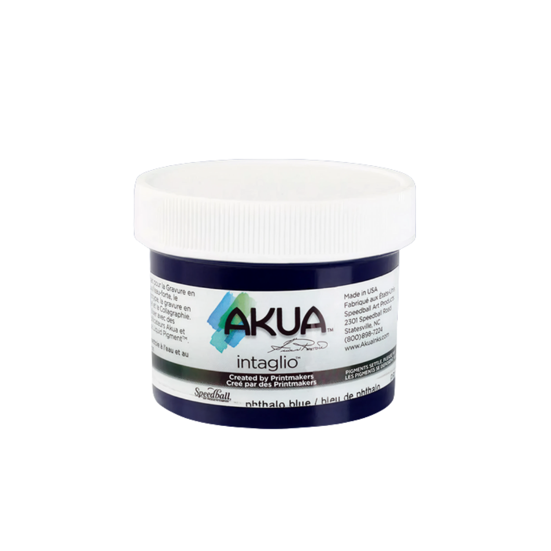 Akua Intaglio Ink –– Phthalo Blue
