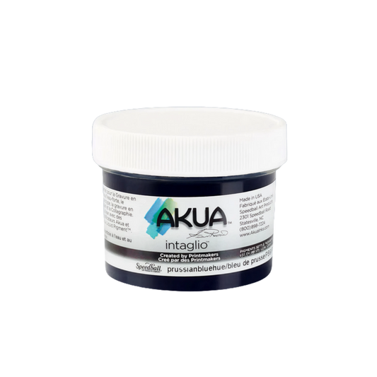 Akua Intaglio Ink –– Prussian Blue Hue