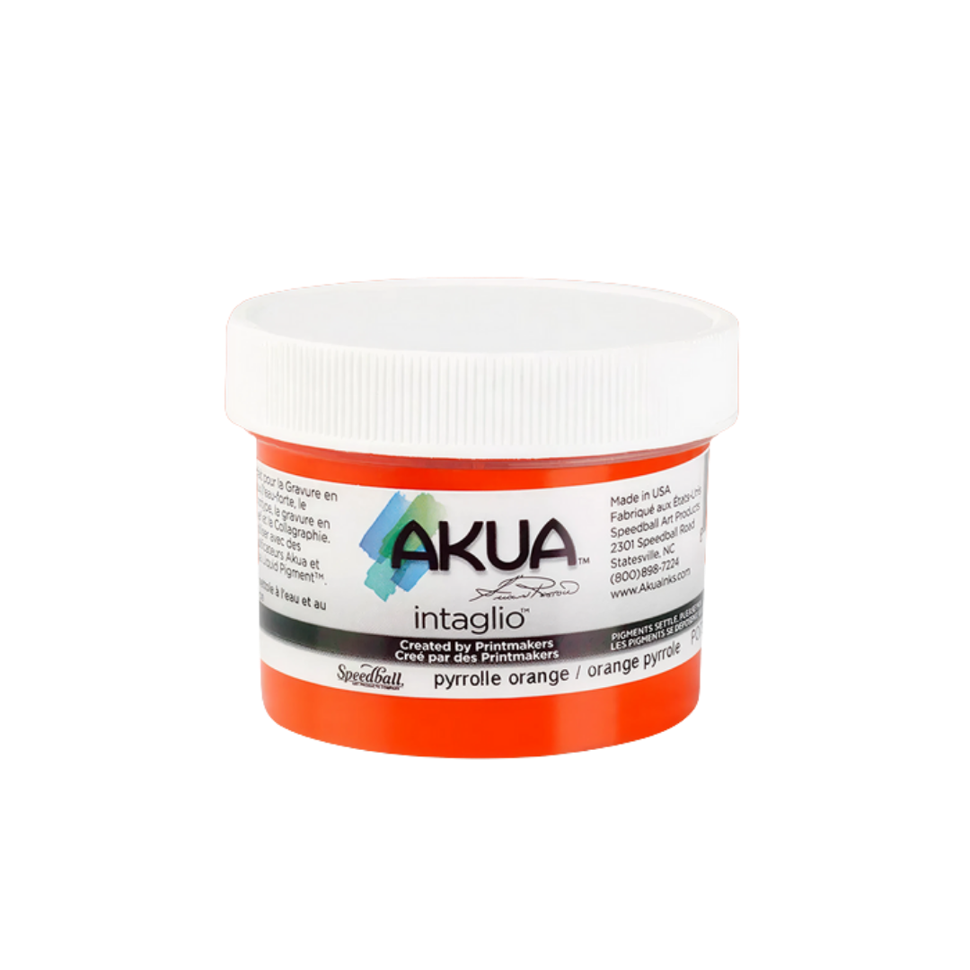 Akua Intaglio Ink –– Pyrrole Orange