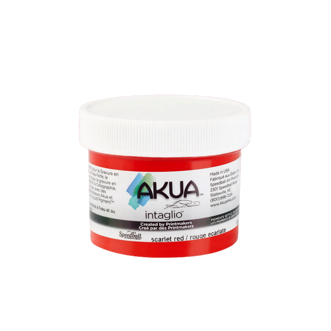 Akua Intaglio Ink –– Scarlet Red