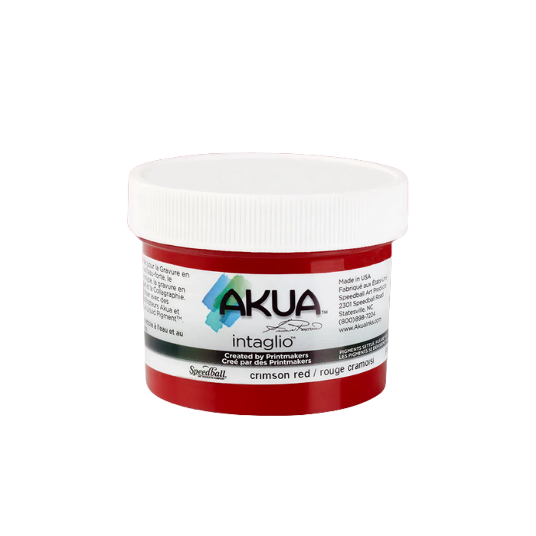 Akua Intaglio Ink –– Crimson Red