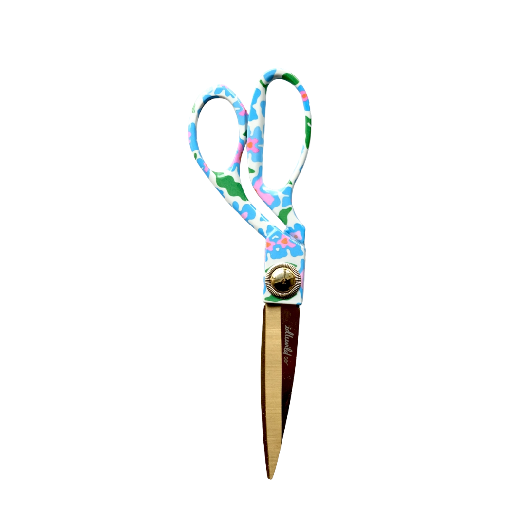 Designer Scissors –– Trippy Daisies