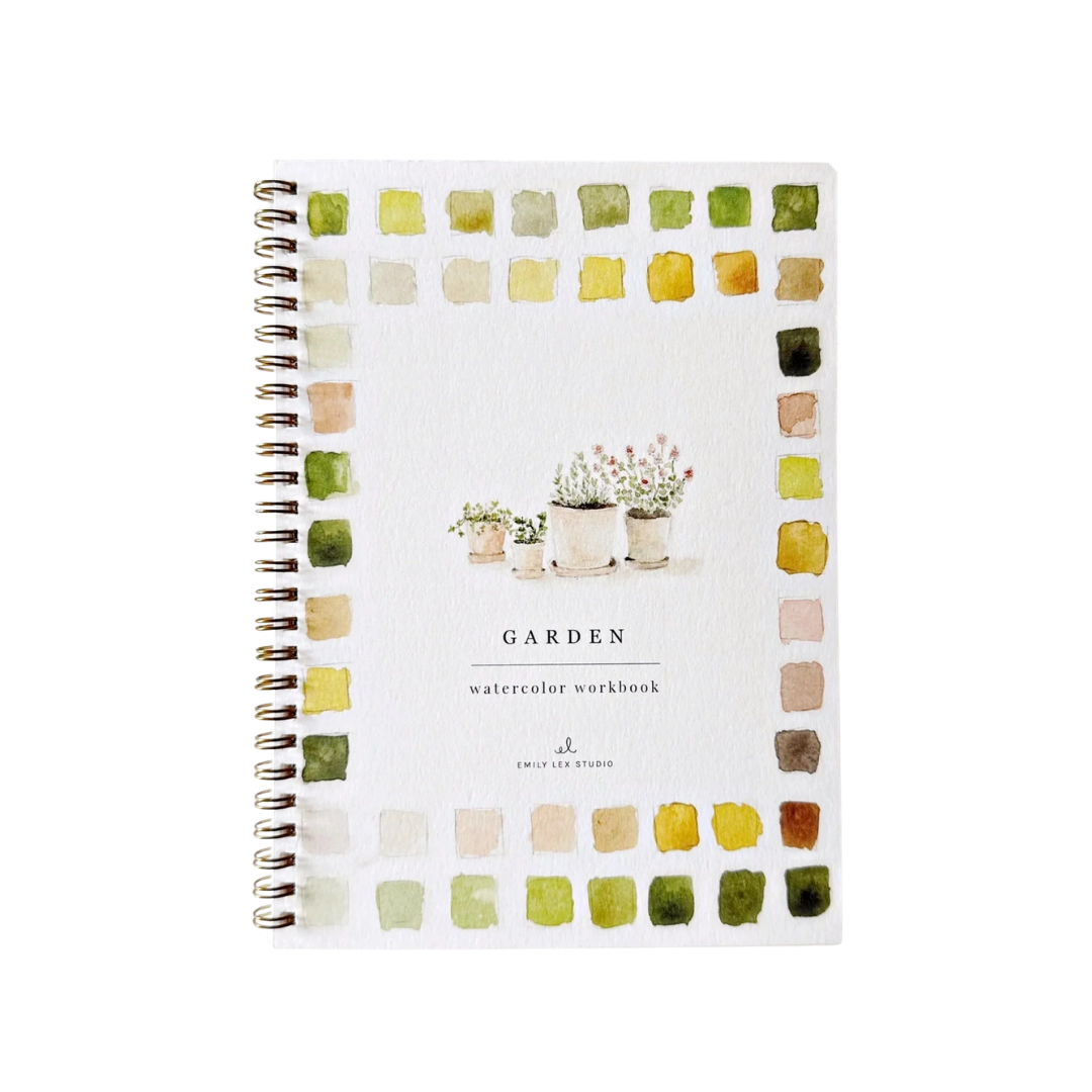 Garden Watercolor Workbook