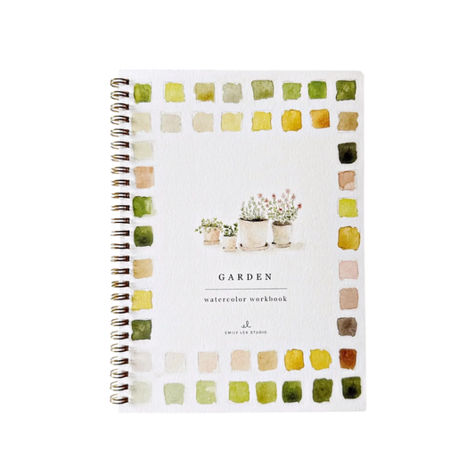 Garden Watercolor Workbook