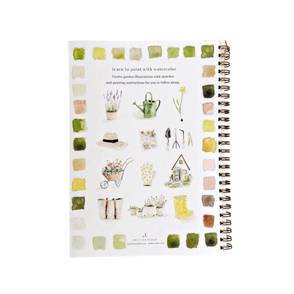 Garden Watercolor Workbook