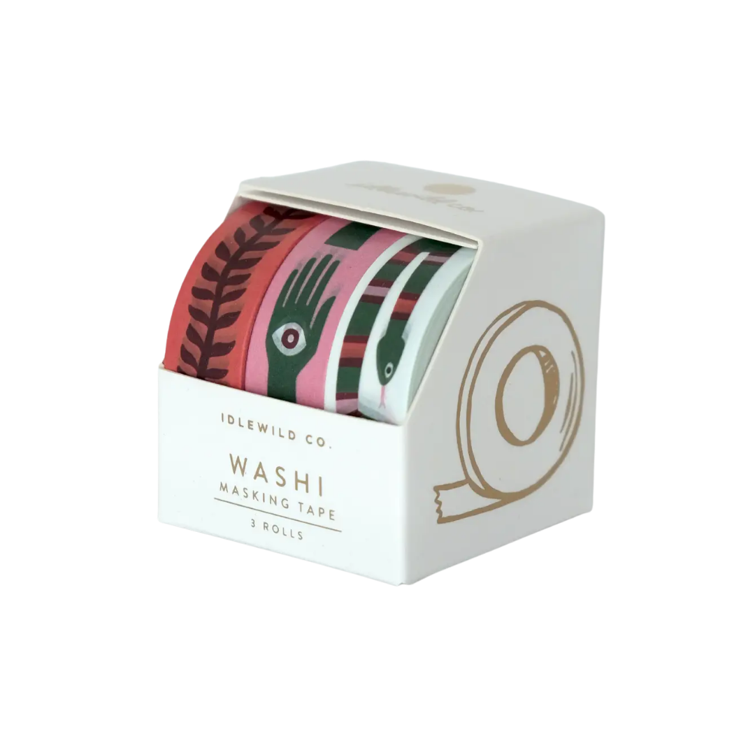 Washi Tape, Set of 3 | Folk Art Prints