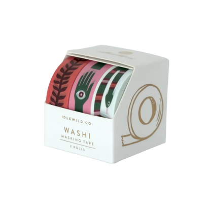 Washi Tape, Set of 3 | Folk Art Prints