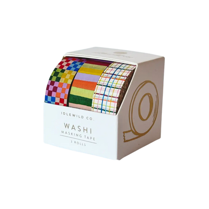 Washi Tape, Set of 3 | Rainbow