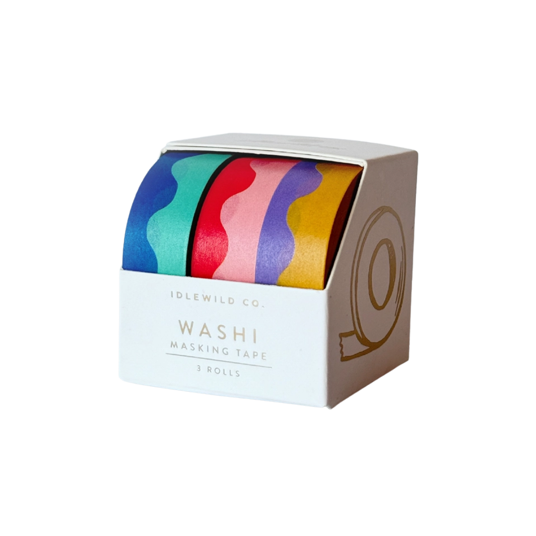 Washi Tape, Set of 3 | Squiggle