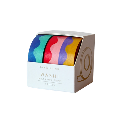 Washi Tape, Set of 3 | Squiggle