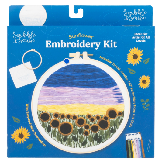Embroidery Kit - Sunflowers