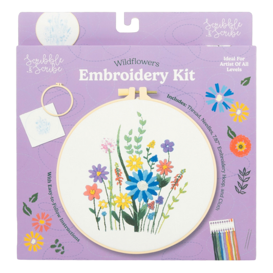 Embroidery Kit - Wildflowers