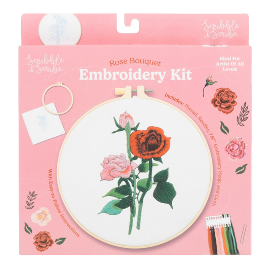 Embroidery Kit - Roses