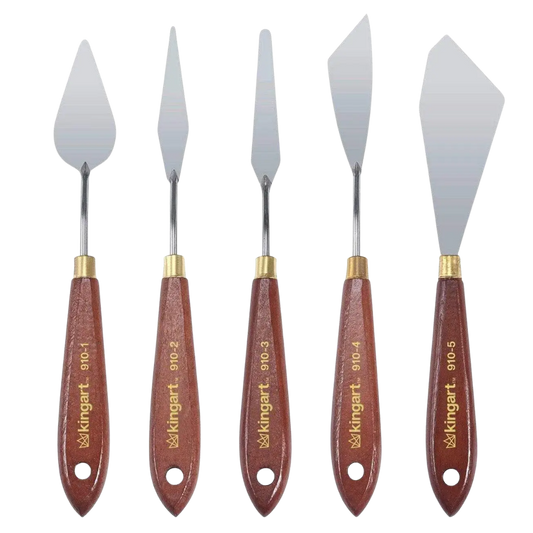 Metal Palette Knife Set – 5 Piece