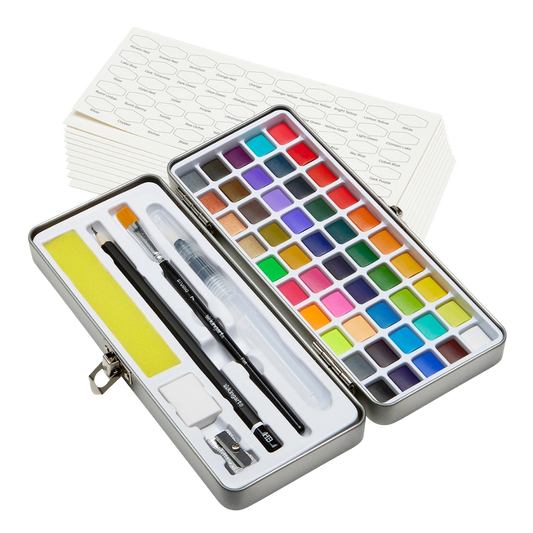 Watercolor Paint Set – 69 Piece