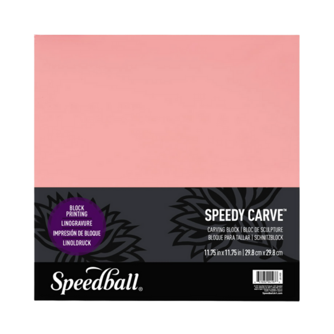 Speedy Carve Block 11.75"x11.75" - Pink