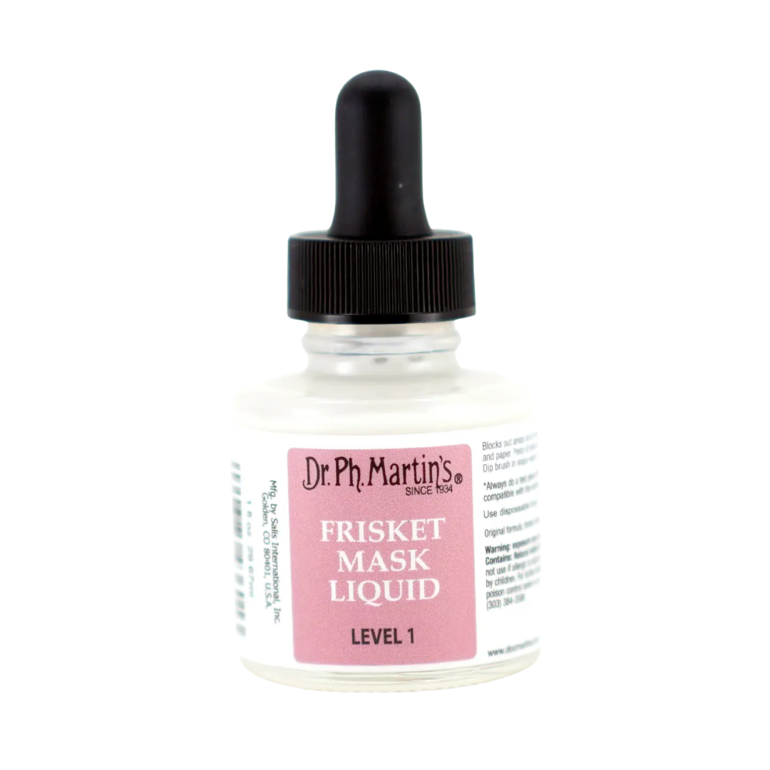 Frisket Mask Liquid – Level 1 (1 oz Bottle)