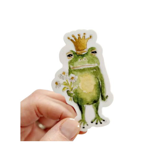 Frog Prince Sticker
