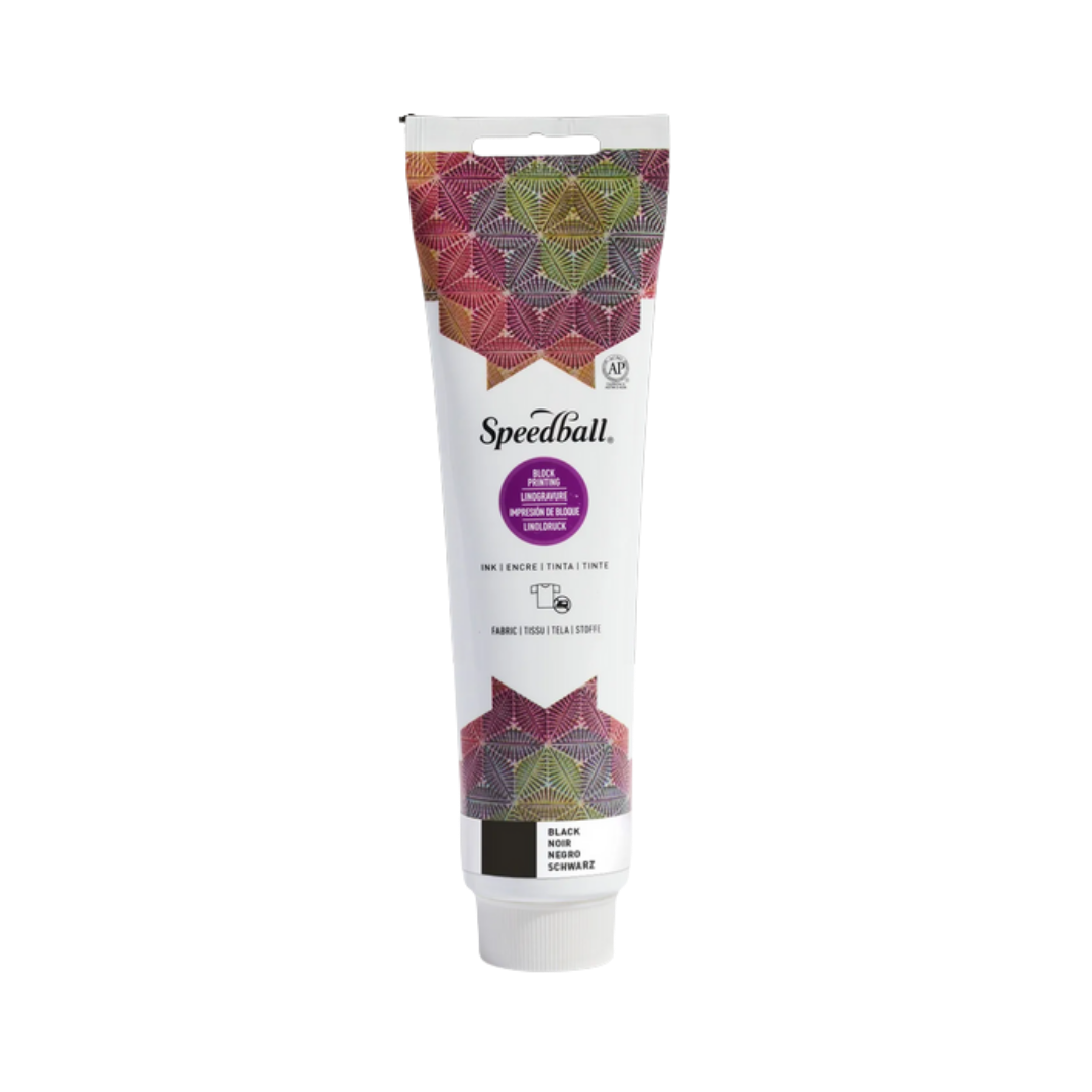 Fabric Block Printing Ink 5oz - Black