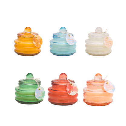 Beam 3oz Glass Vessel and Lid Candle