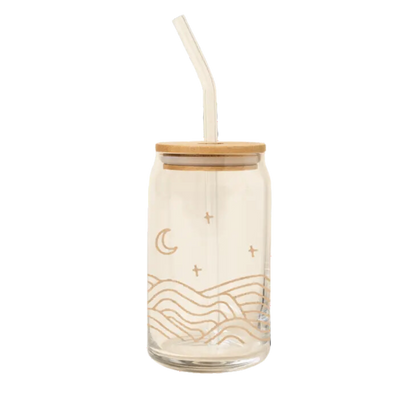 Can Glass w/ Lid