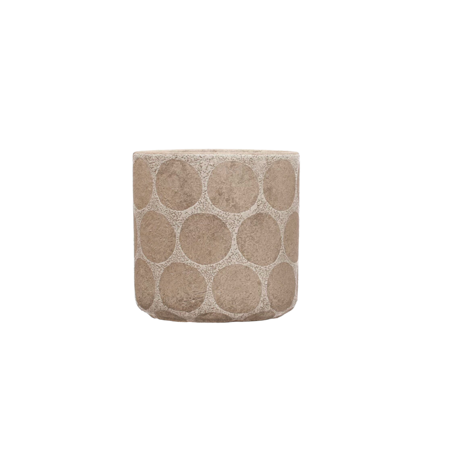 Terra-cotta Planter w/ Wax Relief Dot