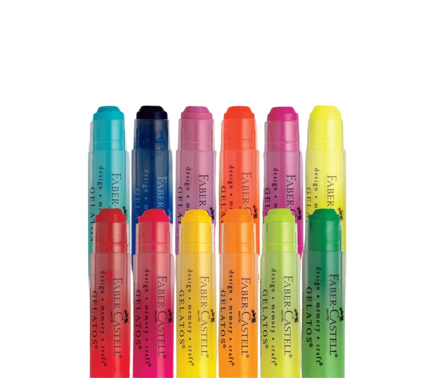 Gelatos Pigment Art Sticks - 15-Piece Set