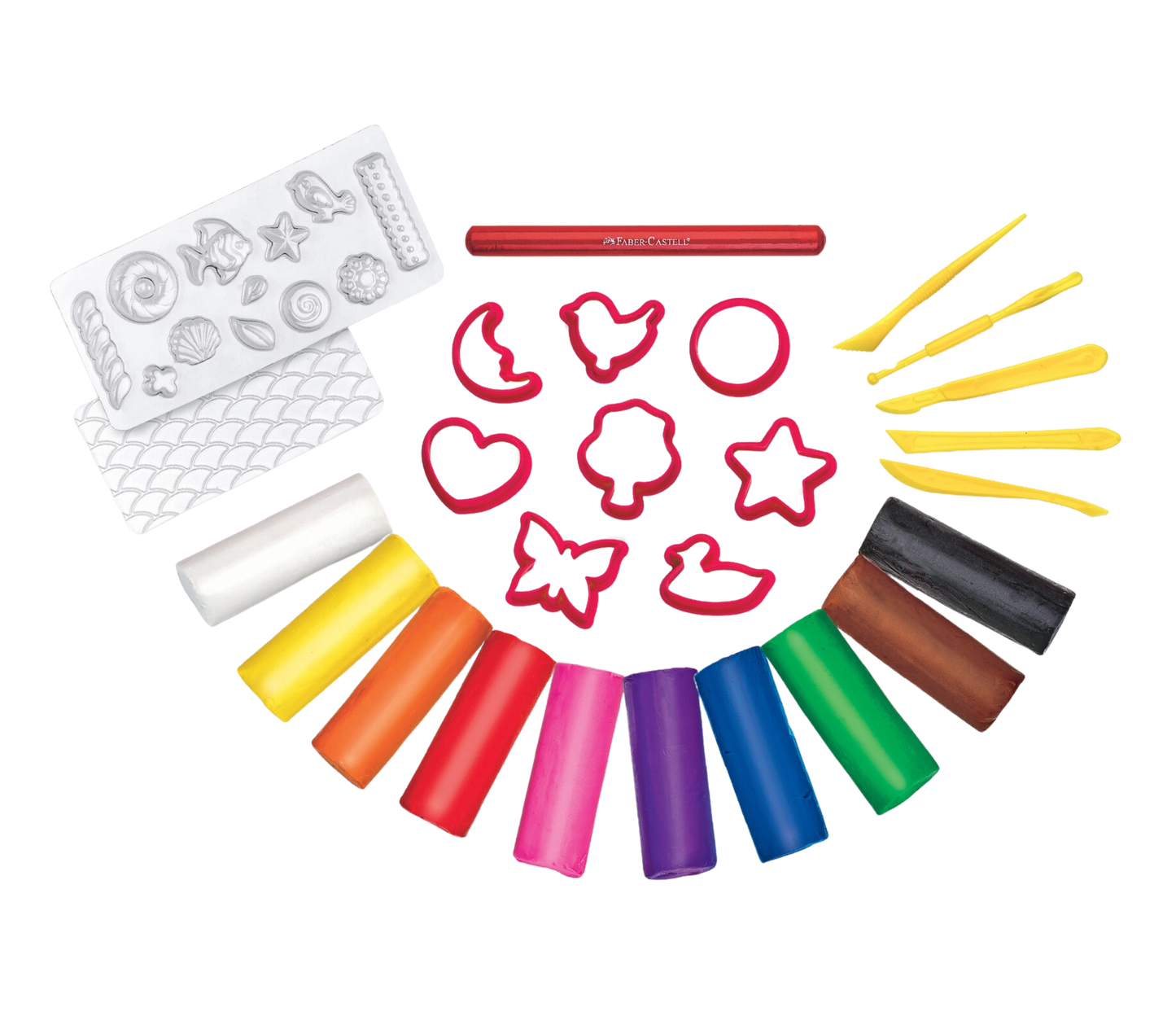 Do Art Create with Clay Colorful Modeling Set for Kids