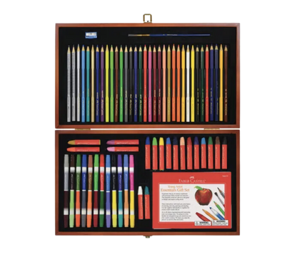 64- Piece Young Artist Essentials Art Set Gift Set for Kids