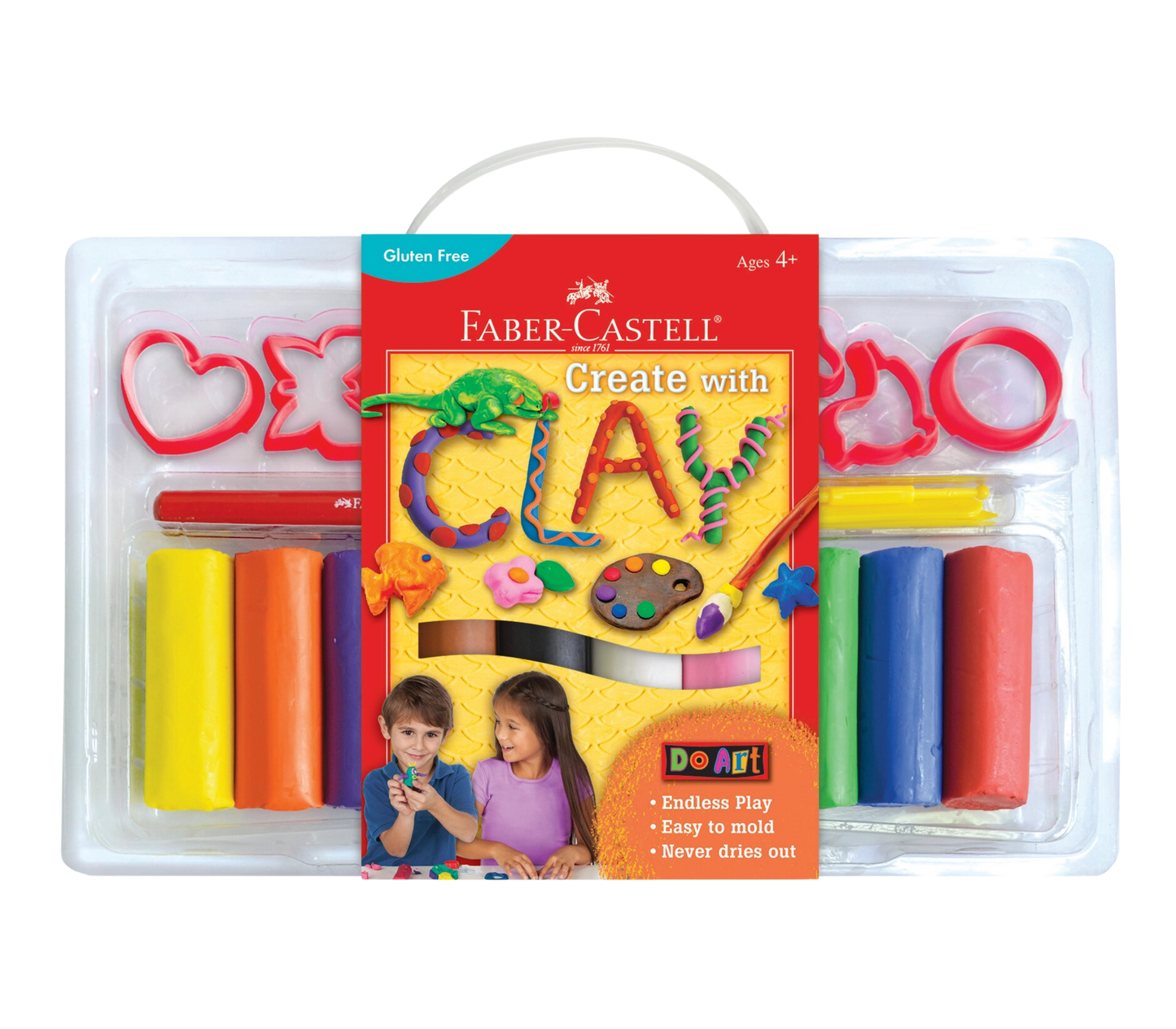 Do Art Create with Clay Colorful Modeling Set for Kids