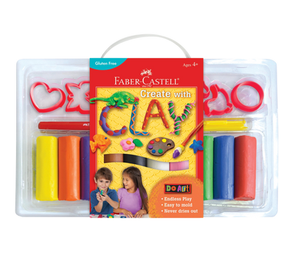 Do Art Create with Clay Colorful Modeling Set for Kids