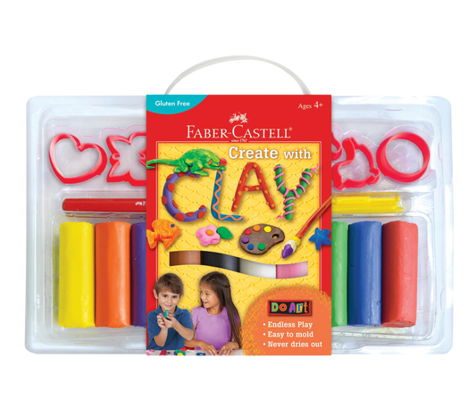 Do Art Create with Clay Colorful Modeling Set for Kids