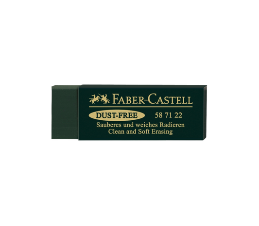 Dust-Free Vinyl Art Eraser - Green