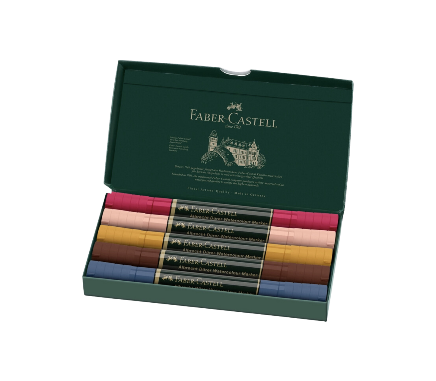 Albrecht Dürer Watercolor Markers, Portrait - Wallet of 5