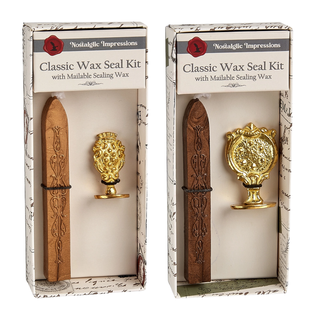 Florentine Brass Stamp Wax Seal Kits