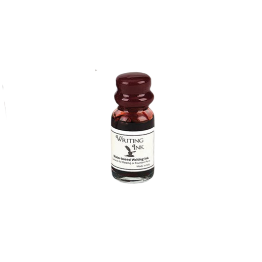 Burgundy Italian Dipping Ink in Apothecary Bottle