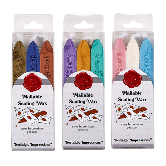 Sealing Wax Sticks with Wick 3PK