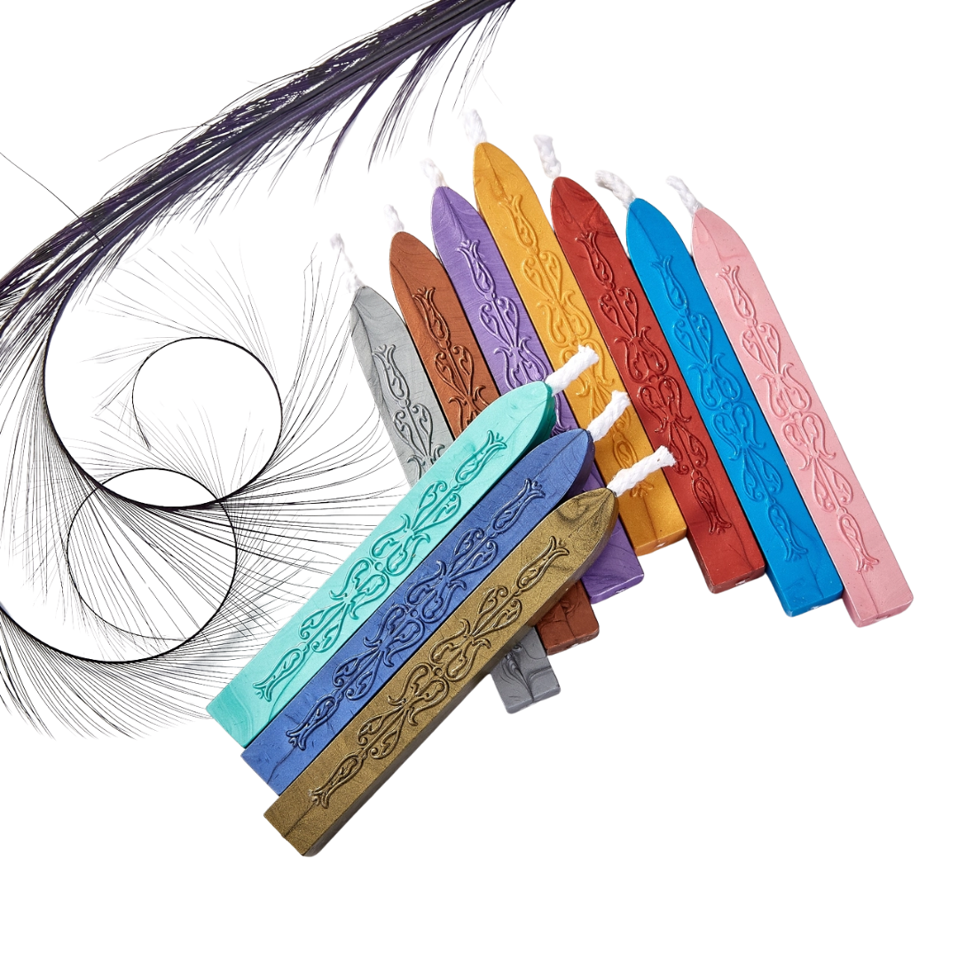Sealing Wax Sticks with Wick