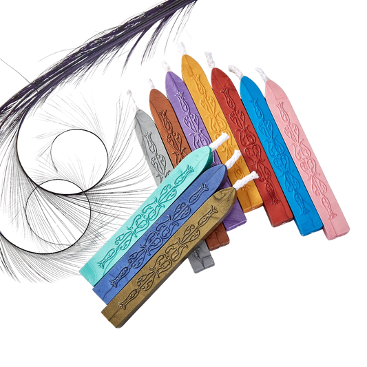 Sealing Wax Sticks with Wick