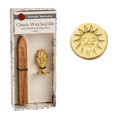 Florentine Brass Stamp Wax Seal Kits