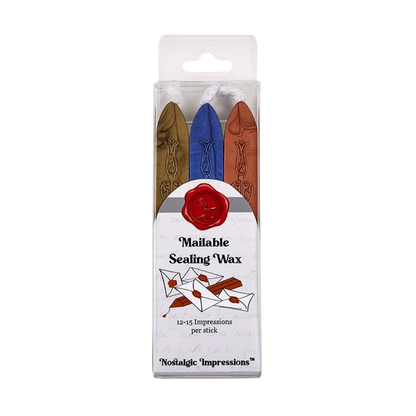 Sealing Wax Sticks with Wick 3PK