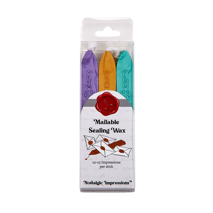 Sealing Wax Sticks with Wick 3PK