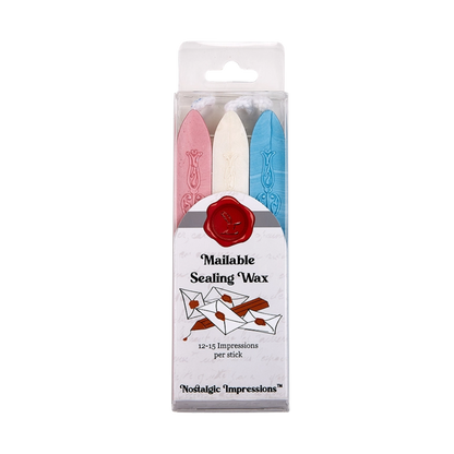 Sealing Wax Sticks with Wick 3PK