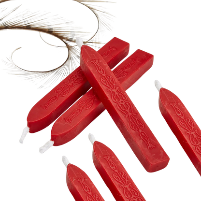 Sealing Wax Sticks with Wick
