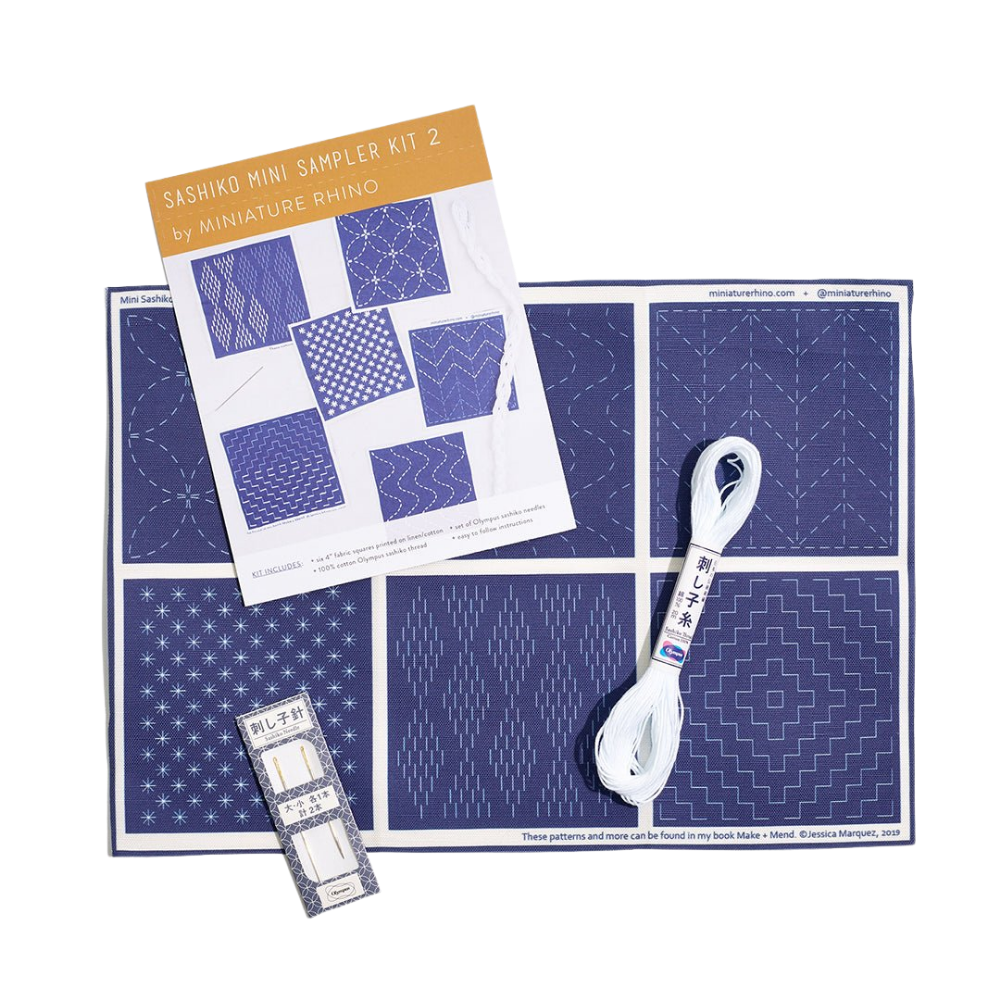 Sashiko Mini Sampler Kit 2