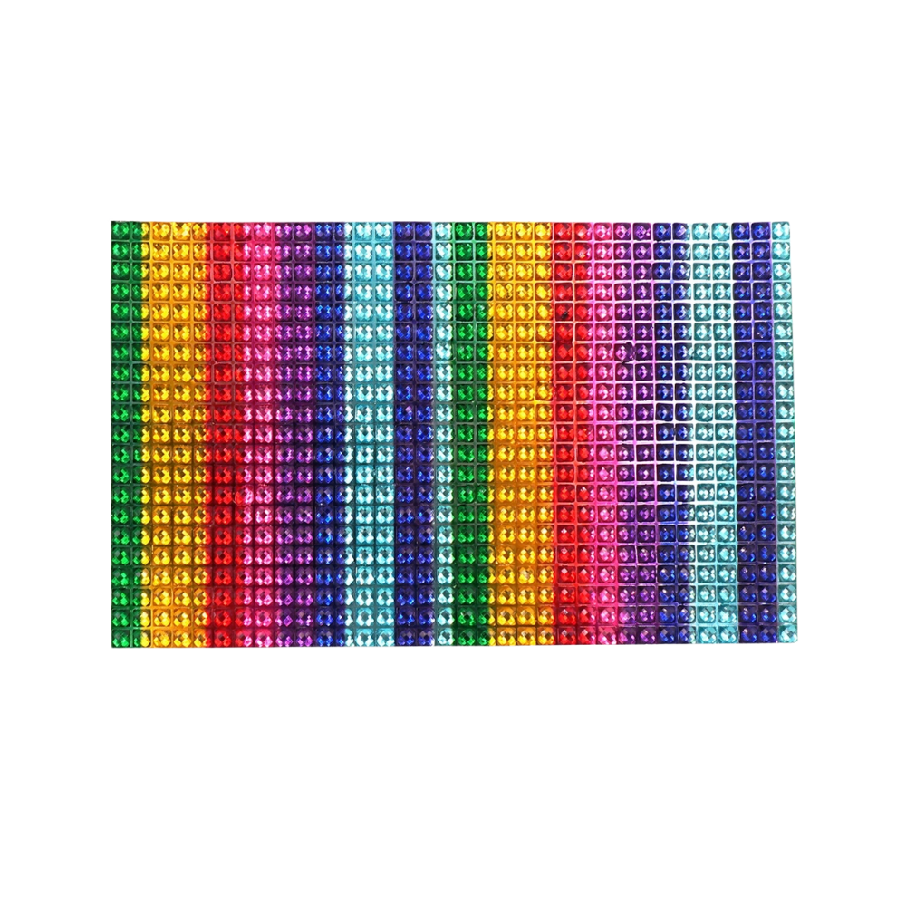 Rainbow Stone Stickers – 1 Sheet