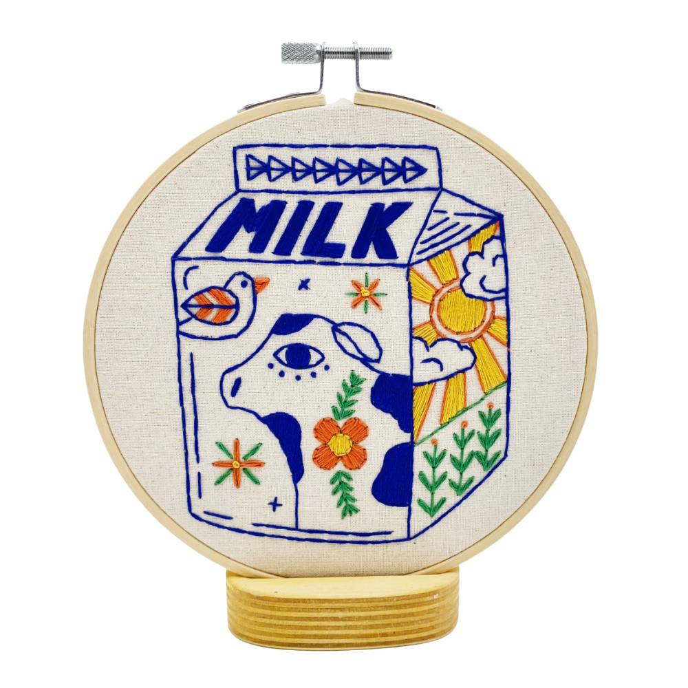 Milk Complete Embroidery Kit