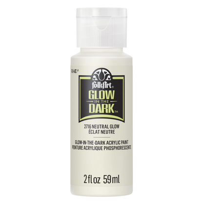 Folkart® Glow-in-The-Dark Acrylic Paint