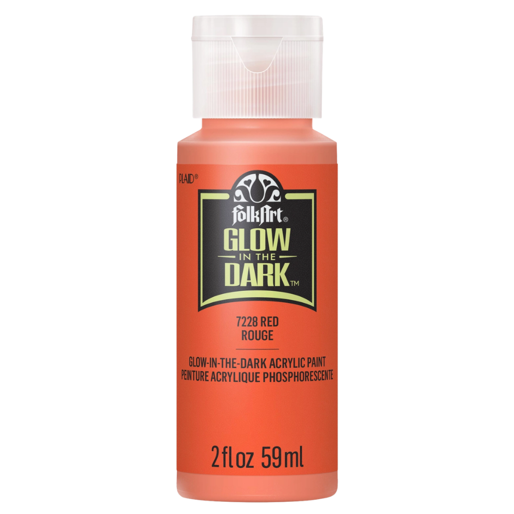 Folkart® Glow-in-The-Dark Acrylic Paint