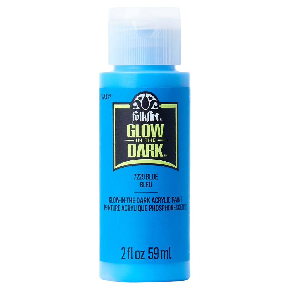 Folkart® Glow-in-The-Dark Acrylic Paint